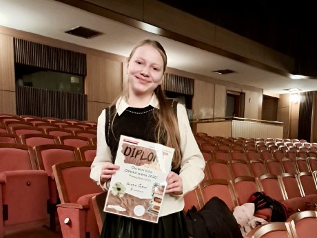 Recitovat bude Valerie i v krajském kole