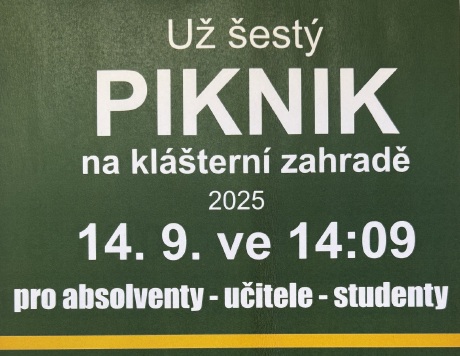Spolek absolventů CG Ursulus zve na piknik